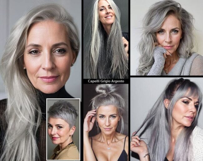 Capelli Grigio Argento La Nuova Tendenza Che Stupisce Tutti