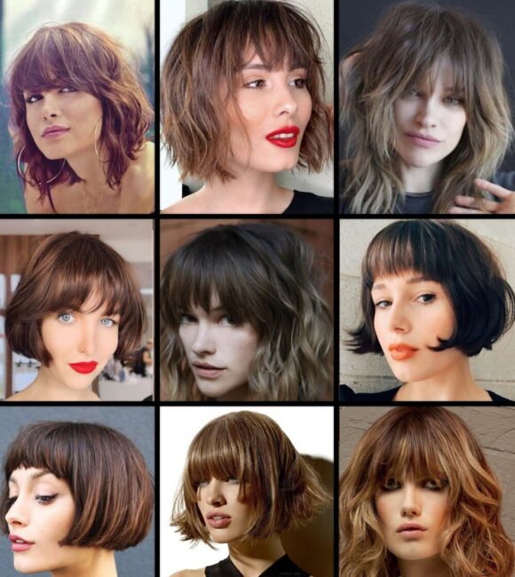 Caschetto con Frangia il Look da Provare Adesso per Sentirsi Fashion! Capelli Donna 