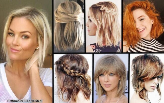 Pettinature Capelli Medi | *Guida per Scegliere - Acconciare e Cura* Capelli Medi 