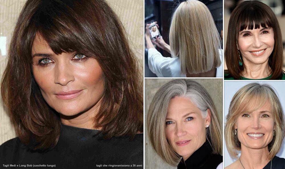 Tagli Che Ringiovaniscono a 50 Anni | *Scopri il Look Perfetto!* Taglio Capelli 