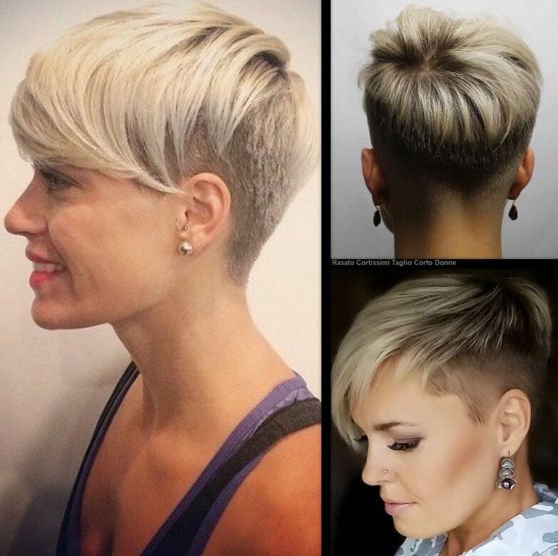 Rasato Cortissimi Taglio Corto Donne | **il Tuo Look Rivoluzionato!** Capelli Corti 