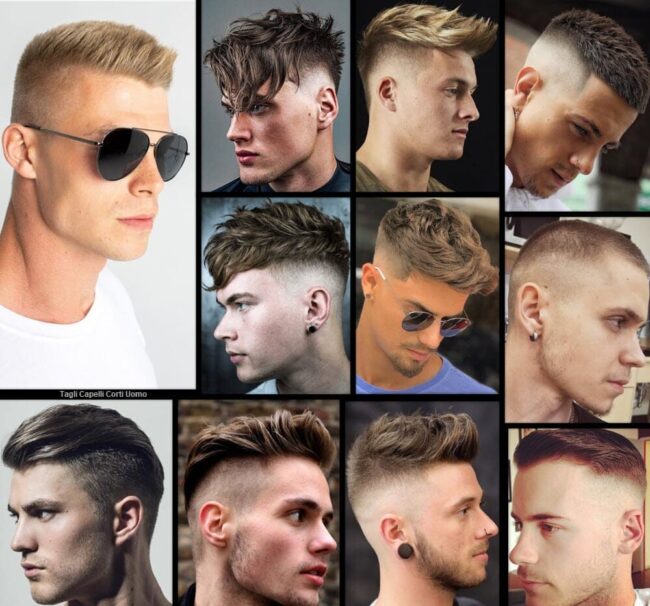 Tagli Capelli Corti Uomo | **Le Idee Più Cool Per il 2024** Capelli Uomo 