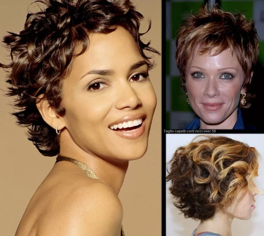 Taglio Capelli Corti Ricci Over 50 |  *Esalta La Tua Bellezza 2024!* Taglio Capelli 