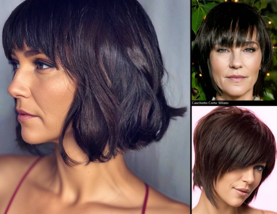 Caschetto Corto Sfilato | Trasforma il Tuo Look in Un Attimo! Capelli Corti 