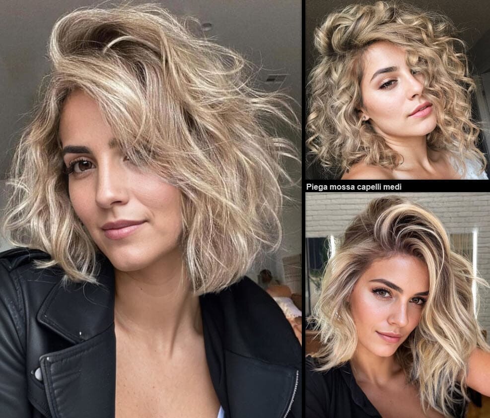 Piega Mossa Capelli Medi | Guida Alla Perfetta Acconciatura Chic! Capelli Medi 