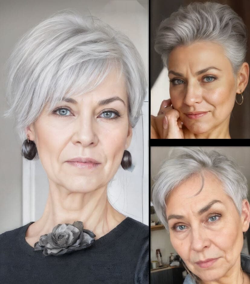 Tagli Capelli Grigi Over 60 (Valorizza la Tua Bellezza Naturale!) Taglio Capelli 