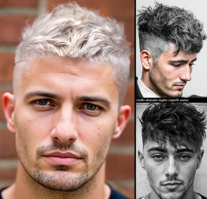 Ciuffo Sfumato Taglio Capelli Uomo (il Trend da Non Perdere!) Capelli Uomo 