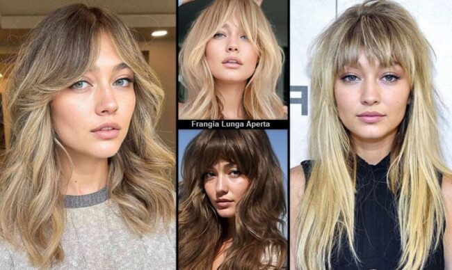 Frangia Lunga Aperta (il Segreto Per Un Look irresistibile!) Capelli Lunghi 