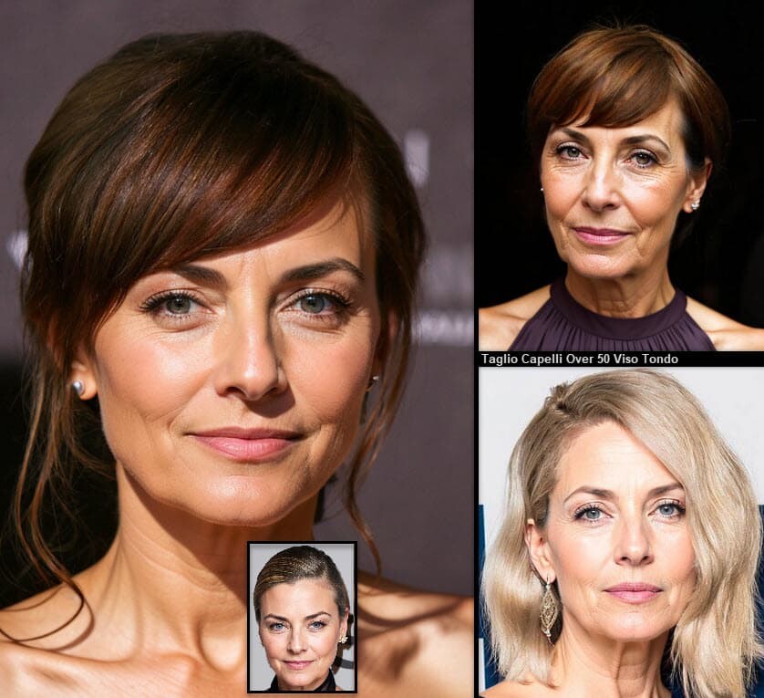 Taglio Capelli Over 50 Viso Tondo | Il Tuo Nuovo Look Affascinante Taglio Capelli 