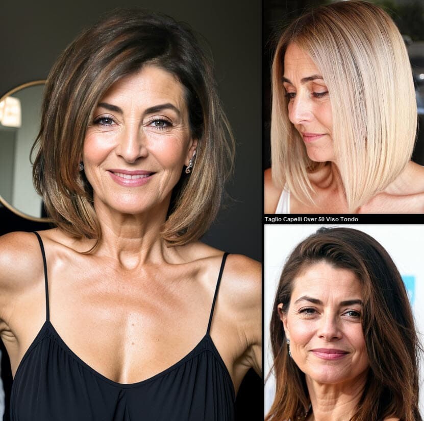 Taglio Capelli Over 50 Viso Tondo | Il Tuo Nuovo Look Affascinante Taglio Capelli 