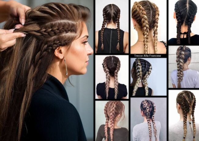 Trecce Alla Francese (Trasforma i Tuoi Capelli in Pochi Passi!)🌸 Capelli Donna 