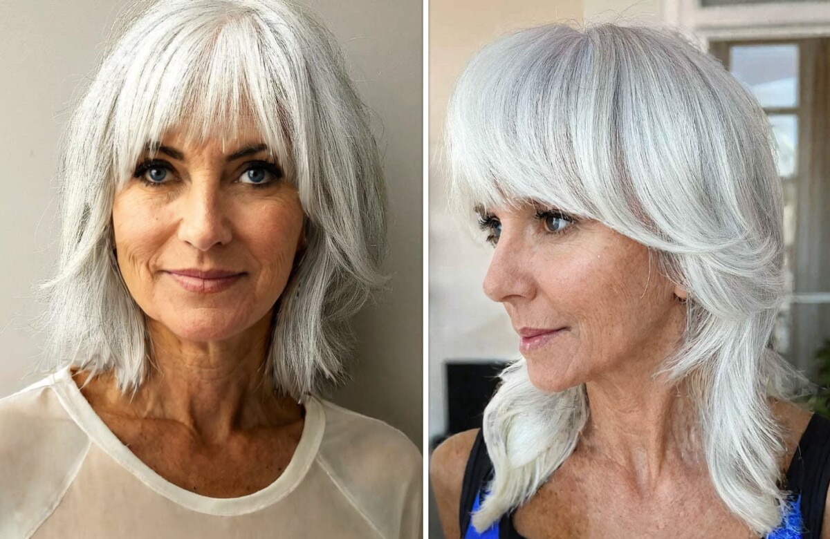 Tagli Capelli Grigi Over 60 (Valorizza la Tua Bellezza Naturale!) Taglio Capelli 