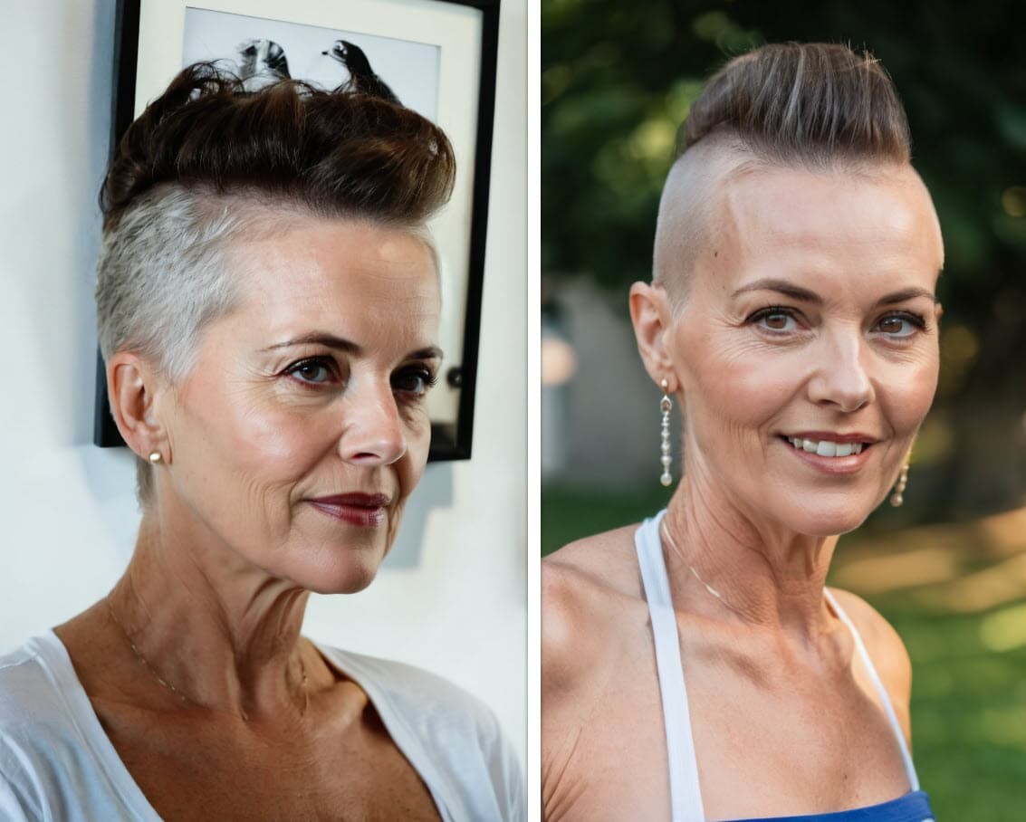 Rasato Cortissimi Taglio Corto Donne | **il Tuo Look Rivoluzionato!** Capelli Corti 